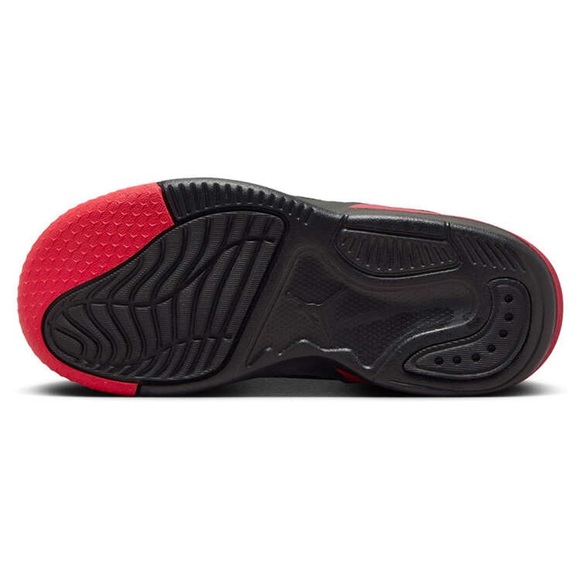 Jordan Max Aura 5 PS Kids Basketball Shoes Black/Red - Picture 7 of 13